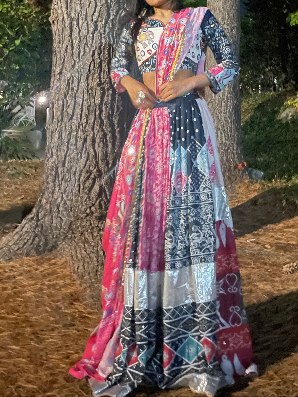 Women's Multi-Color lahenga